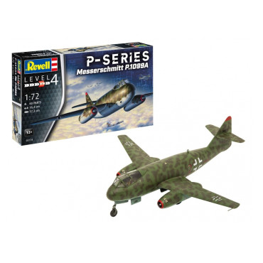 KIT PARA MONTAR REVELL MESSERSCHMITT P.1099A P-SERIES 1/72 60 PEÇAS REV 03774